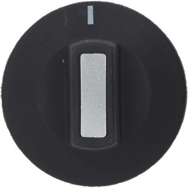 Manette interrupteur pour four diam. 50mm axe diam. 6x4,6mm plat en haut noir Rational 30130113 MAN003 M111401 E401205 8335612010 0000524083 ELE365018 EL0301086 MANI002 A90MA65008 110253 LF3241363 pièce détachée CHR