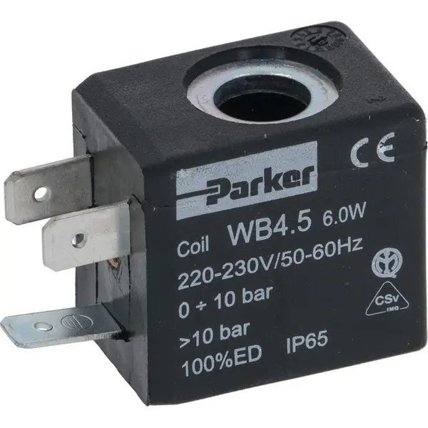 bobine-électrovanne-parker-wb4-5-230v-6w-machine-a-glacons-chr Bobine électrovanne machine à glaçons PARKER WB4.5 6W 220/230V 50/60Hz 304262J LF1120362