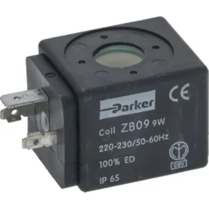 Bobine électrovanne machine à glaçons PARKER ZB09 9W 220/240V 50/60Hz 304012K 10-154-152 LF3120032 371029 32Z2750 7630325