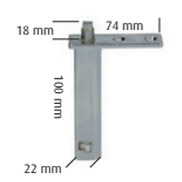 charniere-gauche-droite-refrigeration-02310-100x74x22-mm Charnière gauche-droite de réfrigération 02310 36G6520 081653 082219 1412050 100x74x22 mm