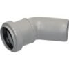 Coude 45° pour four avec joint haute température raccord MF vidange tube Ø40 mm pour four professionnel CHR