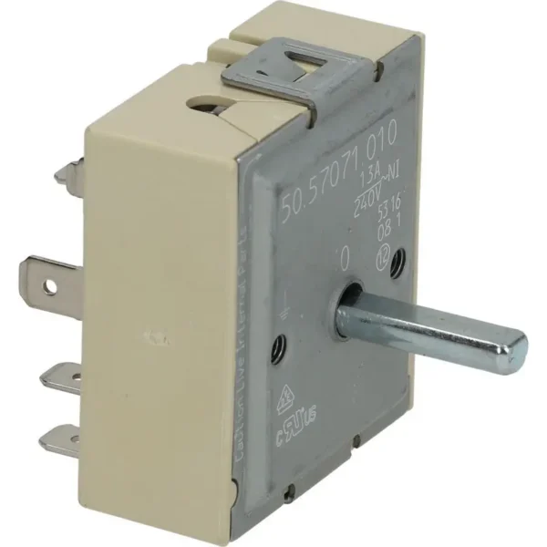 Doseur d'énergie pour four 240V 13A sens de rotation à droite axe ø 6x4,6mm