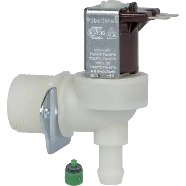 Electrovanne pour machine à glaçons avec réducteur de débit vert 0.8 L-min ROBERTSHAW 230V 50/60Hz LF3120624 pièce détachée CHR