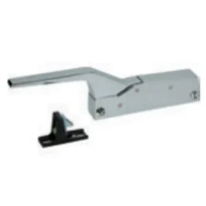 Fermeture avec gâche pour porte réfrigération modèle 796CR entraxe 133mm code 02101 Dim. 254x30mm