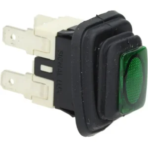 INTERRUPTEUR BIPOLAIRE VERT 16A 250V POUR MACHINE À GLAÇONS 0FR039 LF9319042 347079