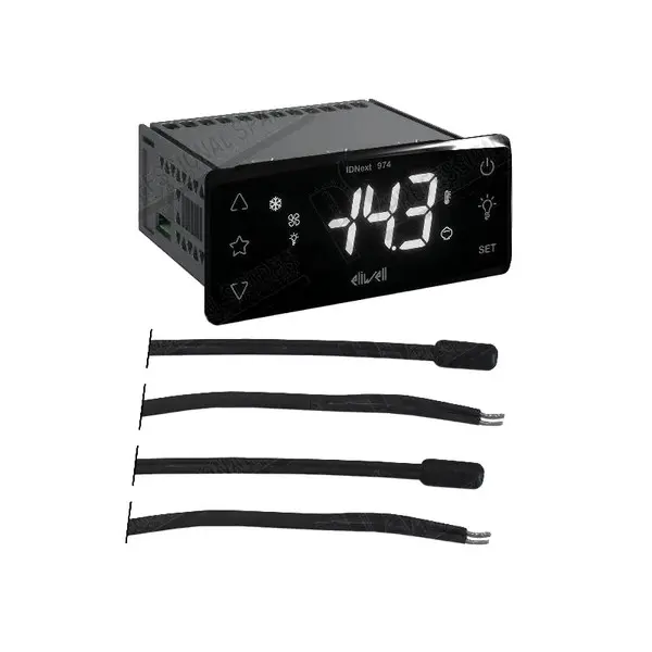 Régulateur Eliwell IDNext 974 230V BUZ-HC avec sonde NTC