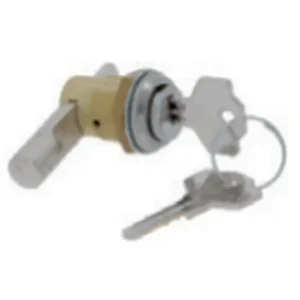 Serrure complète avec clé porte réfrigération 01814 935356 778.000 5601083 Diam. du cylindre en mm 19x25