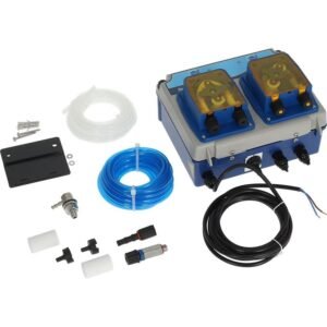 Doseur péristaltique détergent Twindose 10 GTR04R01Y2000 SEKO, double système de dosage réglable pour lavage et rinçage, avec tuyaux Santoprene/Sekobril