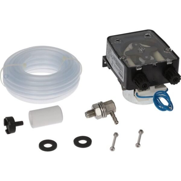 Doseur péristaltique détergent NPG‑3 07LS008 avec tuyau Santoprène et débit fixe 3 L/h pour machines professionnelles. Titre SEO : Doseur péristaltique détergent NPG‑3 SEKO