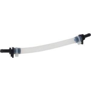 Tuyau rinçage Sekobrill 6x10 mm RIC0151624 avec raccords noirs 4x6 mm, long de 175 mm, idéal pour doseur PR‑1 et machines professionnelles CHR