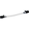 Tuyau rinçage Sekobrill 6x10 mm 775608 avec raccord cannelé 4x6 mm et longueur 180 mm, compatible Hobart et lave‑vaisselle professionnels