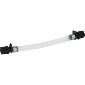 Tuyau rinçage Sekobrill 6x10 mm 775608 avec raccord cannelé 4x6 mm et longueur 180 mm, compatible Hobart et lave‑vaisselle professionnels