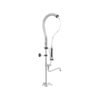 Douchette avec robinet monotrou manettes long bec