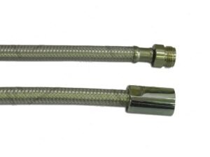 Flexible douchette inox 1050 mm DN10 pour équipements professionnels CHR et postes de lavage intensifs