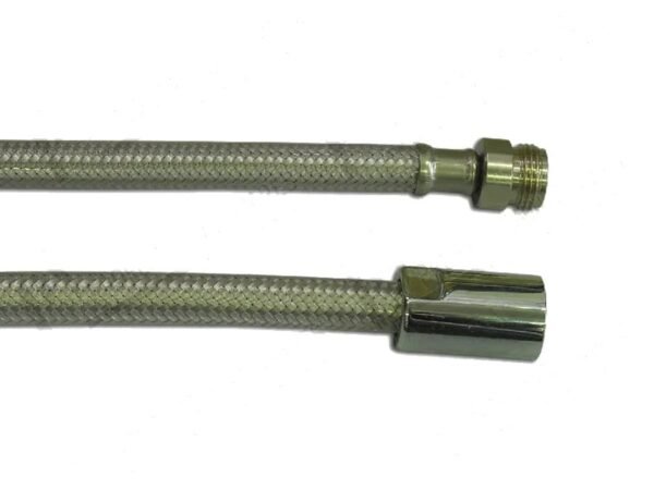Flexible douchette inox 1050 mm DN10 pour équipements professionnels CHR et postes de lavage intensifs