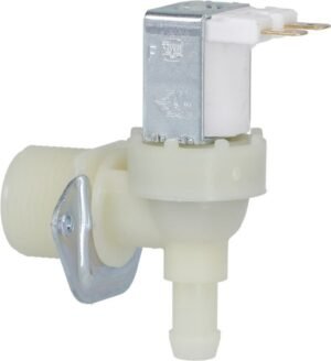 Electrovanne 90 1 voie 220/240V sortie 14mm compatible lave-vaisselle et lave-verres, durable, installation rapide, plastique TP, haute qualité pour professionnels Titre SEO : Electrovanne 14mm pour lave-vaisselle et lave-verres