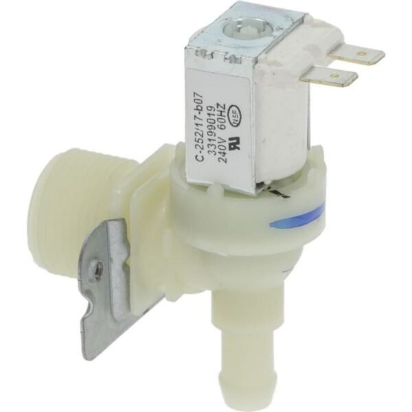 Electrovanne 90° 1 voie 220/240V 10,5 mm pour équipements CHR professionnels lave-vaisselle et laverie
