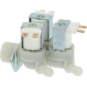 Electrovanne 3 voies 230V sortie 10.5mm pour lave vaisselle professionnel compatible multi marques haute performance