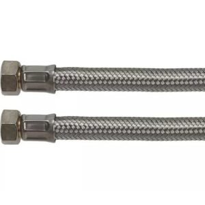 Flexible douchette inox 2000 mm 1/2 FF pour plonge professionnelle et équipements CHR intensifs