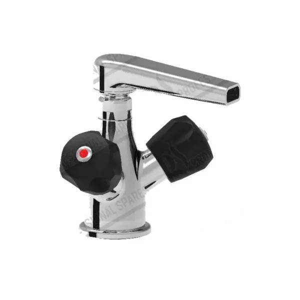 Robinet mélangeur monotrou Ø 1/2" RDF Electrolux Robinet mélangeur monotrou Ø 1/2" RDF Electrolux avec tuyau flexible en acier, débit de 23 L/min pour équipements professionnels CHR.
