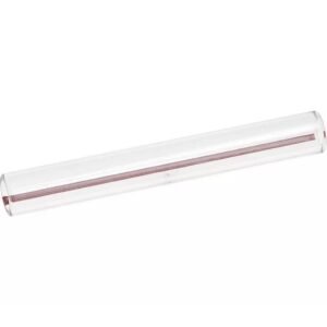 Tube de niveau en verre 77 mm Ø7x10 avec ligne rouge pour marmites Electrolux et Zanussi CHR