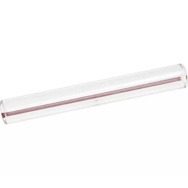 Tube de niveau en verre 77 mm Ø7x10 avec ligne rouge pour marmites Electrolux et Zanussi CHR
