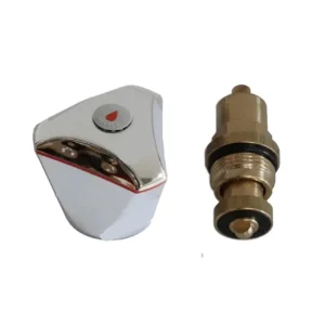 Manette symbol rouge tête à clapet 3/4" KLARCO 0P.VK13/R