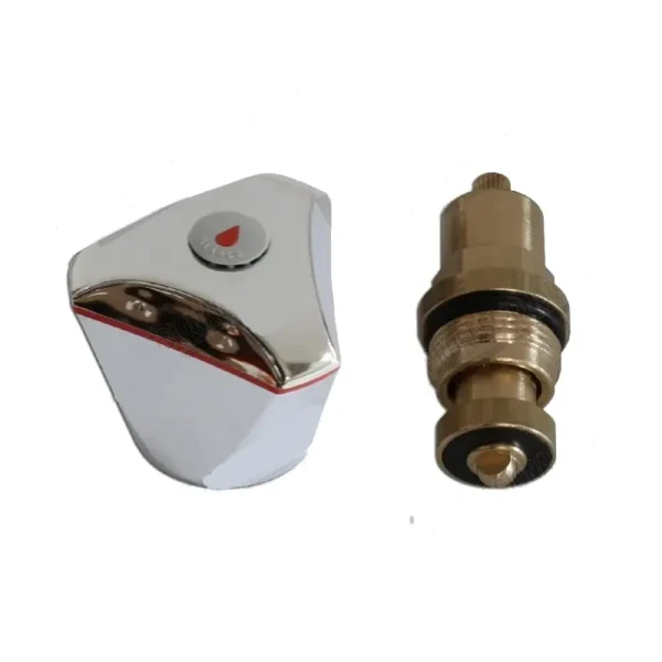 Manette symbol rouge tête à clapet 3/4" KLARCO 0P.VK13/R