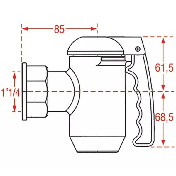 Robinet de vidange TECNO MA1677800